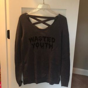 Wasted Youth sweater